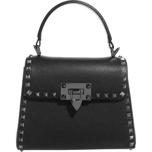 Satchels - Rockstud Satchel Handbag Calfskin - Gr. unisize - in - für Damen - Valentino Garavani - Modalova