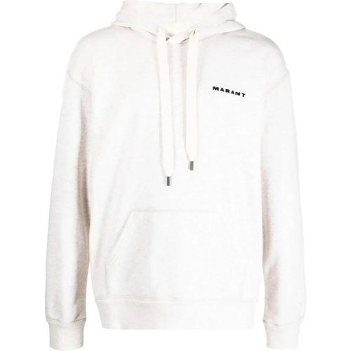 Marcello Logo Embroidered Hoodie - Größe XL - Isabel marant - Modalova