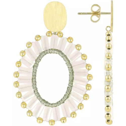 Ohrringe - CE SI Open Oval Flat Beads S - Gr. unisize - in Mehrfarbig - für Damen - LOTT.gioielli - Modalova