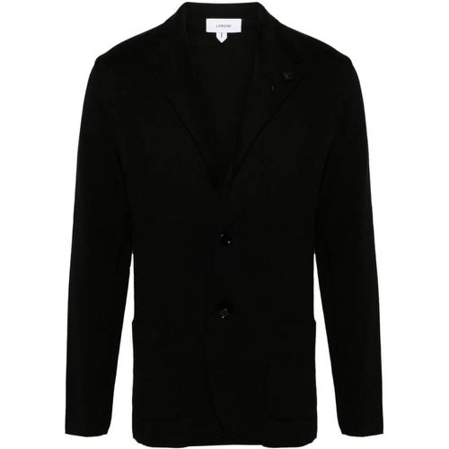 Black Wool Jacket - Größe S - schwarz - Lardini - Modalova