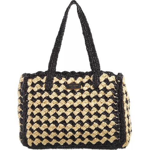 Tote - High Tide Striped Crochet Raffia Shopping Bag - Gr. unisize - in - für Damen - kate spade new york - Modalova