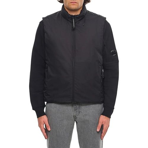 Metropolis Series Pertex Hooded Vest - Größe L - CP Company - Modalova