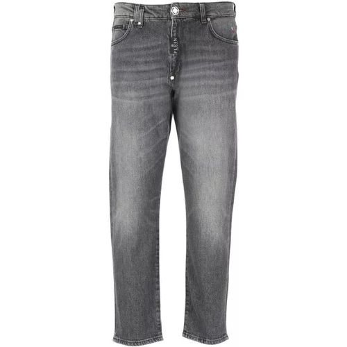 Cotton Jeans - Größe 31 - gray - Philipp Plein - Modalova