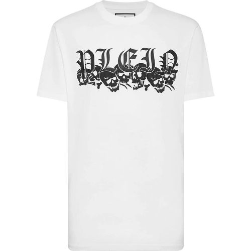 T-shirts And Polos White - Größe L - Philipp Plein - Modalova