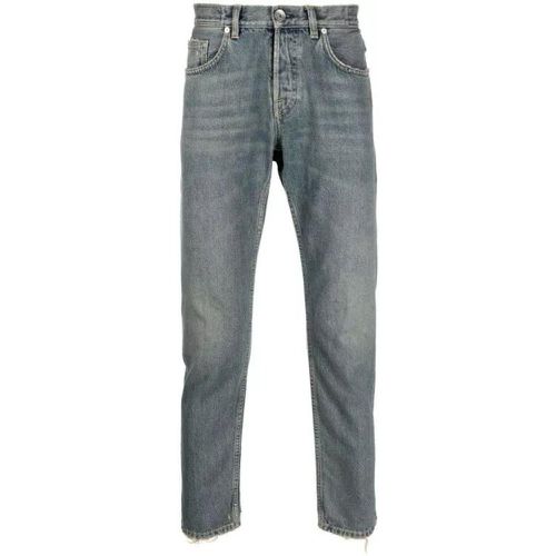 Straight-Leg Cropped Denim Jeans - Größe 32 - blue - Eleventy - Modalova