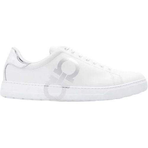 Low-Top Sneaker - Gancini Sneaker - Gr. 10 - in - für Damen - Salvatore Ferragamo - Modalova