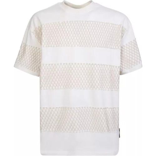 Cotton T-Shirt - Größe M - white - MSGM - Modalova