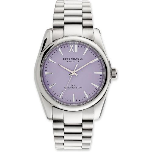 Uhr - Edelstahl Uhr - Round Watch - Gr. unisize - in Silber - für Damen - Copenhagen - Modalova