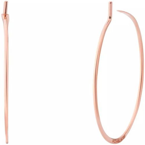 Ohrringe - 14k Gold-Plated Medium Whisper Hoop - Gr. unisize - in - für Damen - Michael Kors - Modalova