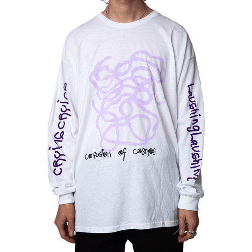 Longsleeve mit "Confusion of Cosmos"-Motiv - Größe S - Westfall - Modalova