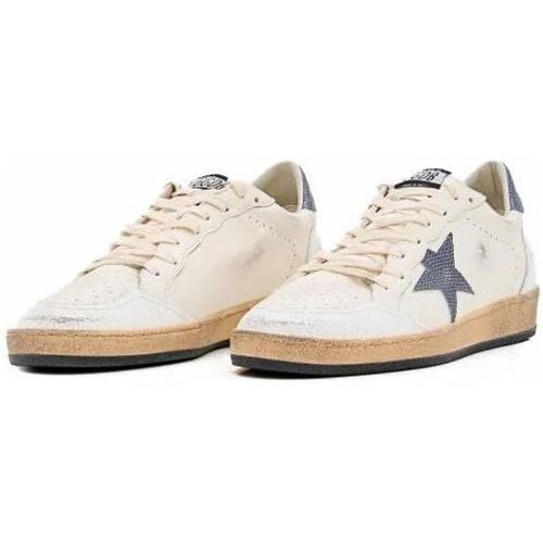 Low-Top Sneaker - Ballstar Nappa Upper Crack Toe And Spur Li Zard Pr - Gr. 40 (EU) - in - für Damen - Golden Goose - Modalova