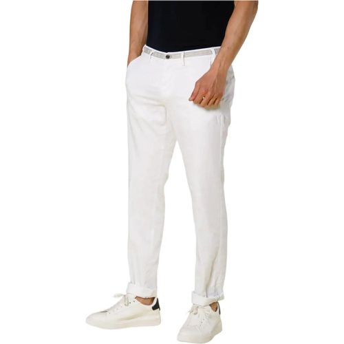 Pantalon Blanc jersey ceinture grise Torino Golf M - Größe 48 - Mason's - Modalova