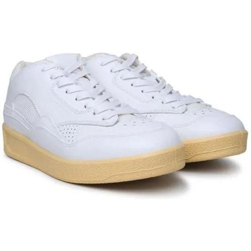 Sneakers - White Leather Sneakers - Gr. 40 (EU) - in - für Damen - Jil Sander - Modalova