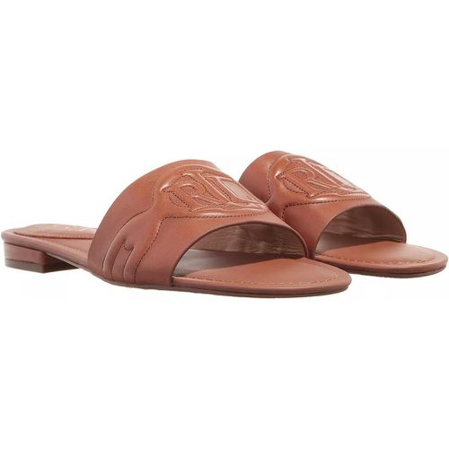 Slipper & Pantoletten - Alegra Iii Sandals Slide - Gr. 38,5 (EU) - in - für Damen - Lauren Ralph Lauren - Modalova