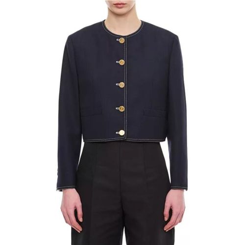 Box Pleated Cardigan Jacket - Größe 42 - Thom Browne - Modalova