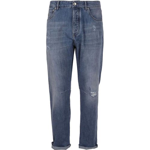 Cotton Denim Jeans - Größe 48 - BRUNELLO CUCINELLI - Modalova