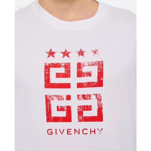 G T-Shirt - Größe M - white - Givenchy - Modalova