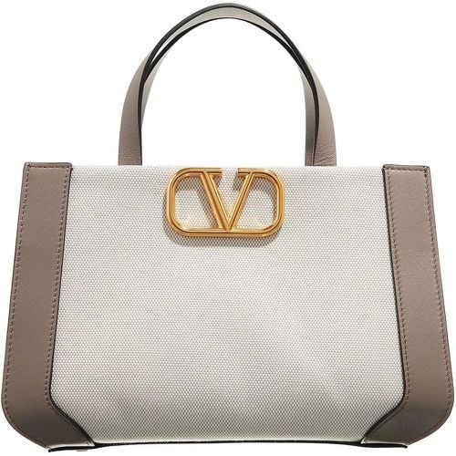 Tote - Small Tote V Logo Signature Canvas - Gr. unisize - in - für Damen - Valentino Garavani - Modalova