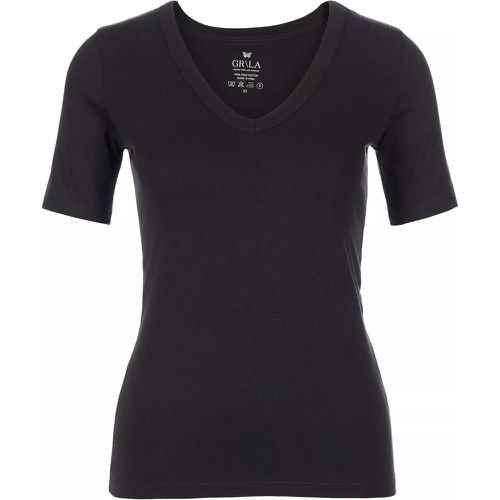 SANTA BARBARA Women T-Shirt V - Größe L - schwarz - Georg Roth Los Angeles - Modalova