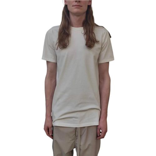 T-shirt blanc manches courtes Level Tee - Größe L - Rick Owens - Modalova