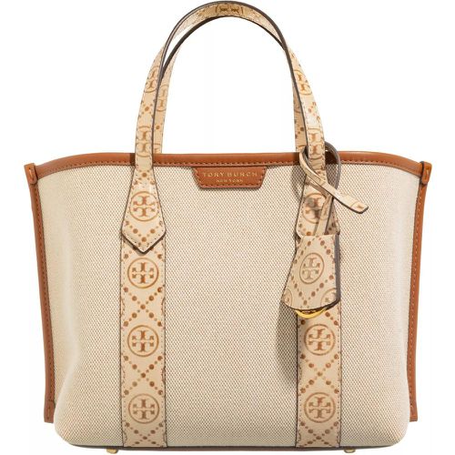 Totes & Shopper - Perry Canvas Small Triple-Compartment Tote - Gr. unisize - in - für Damen - TORY BURCH - Modalova