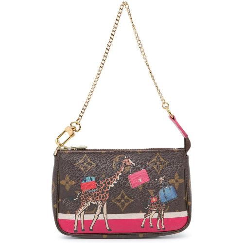 Clutches - Monogram Giraffe Christmas Mini Pochette Accessoir - Gr. unisize - in - für Damen - Louis Vuitton - Modalova