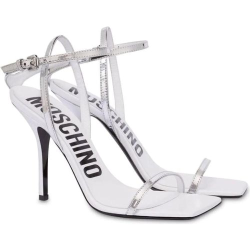 Slipper & Pantoletten - Sandals Silver - für Damen - Moschino - Modalova