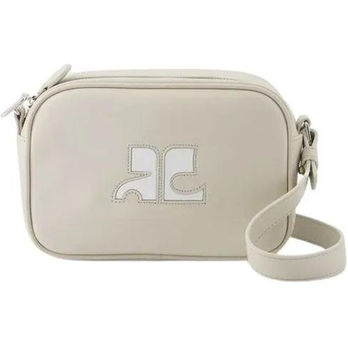 Shopper - Reedition Camera Crossbody - Leather - Grey - Gr. unisize - in - für Damen - Courrèges - Modalova