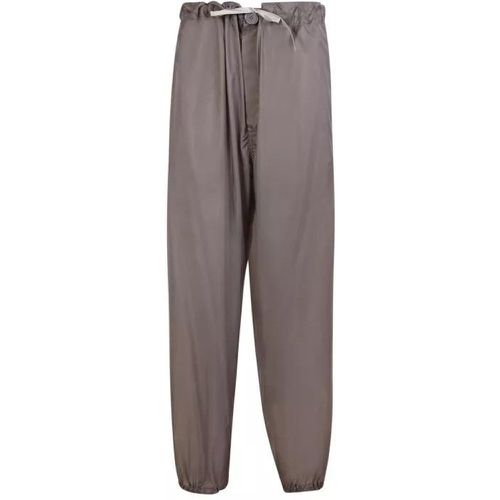 Nylon Trousers With Drawstring Waist - Größe 38 - brown - Maison Margiela - Modalova