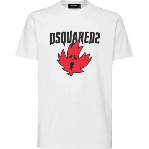 Witte t-shirt - Größe XL - Dsquared2 - Modalova