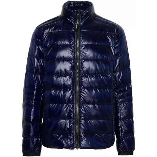 Navy Nylon Crofton Puffer Jacket - Größe S - blau - Canada Goose - Modalova