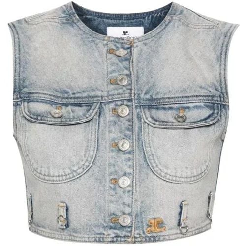 Denim Jacket - Größe 36 - Courrèges - Modalova