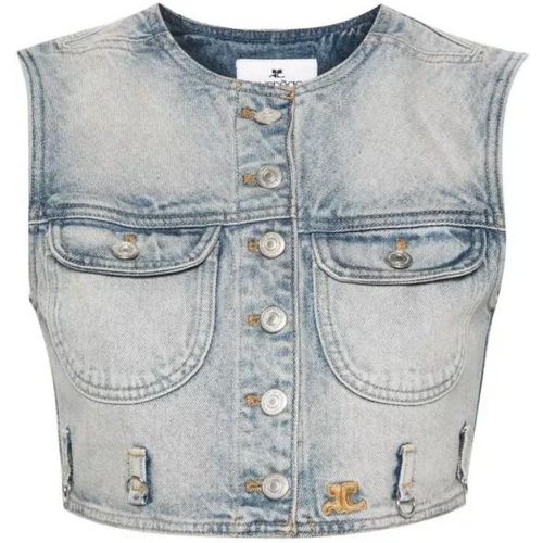 Denim Jacket - Größe 36 - blue - Courrèges - Modalova