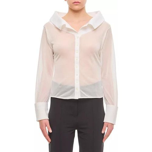 Viscose Shirt - Größe 38 - white - Jacquemus - Modalova