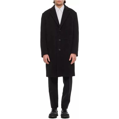 Wool Overcoat - Größe 46 - black - alexander mcqueen - Modalova