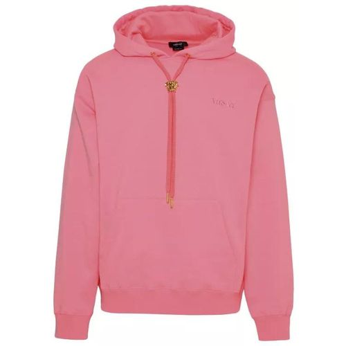 Pink Cotton Sweatshirt - Größe XL - pink - Versace - Modalova
