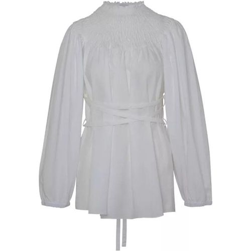 White Organic Cotton Tunic - Größe 38 - white - Patou - Modalova