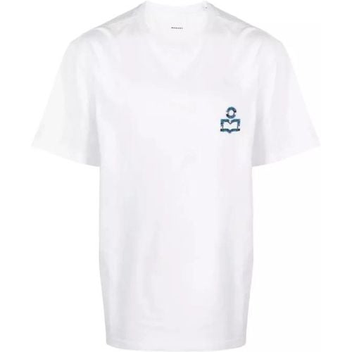 White Hugo T-Shirt - Größe L - white - Isabel marant - Modalova