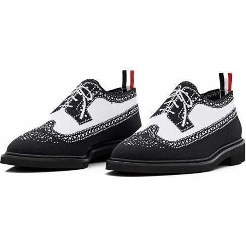 Boots & Stiefeletten - Longwing Brogue Trompe Loeil Knit - Gr. 12 - in - für Damen - Thom Browne - Modalova