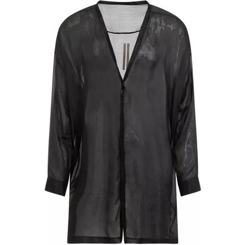 Lido Larry Silk Shirt - Größe 48 - Rick Owens - Modalova