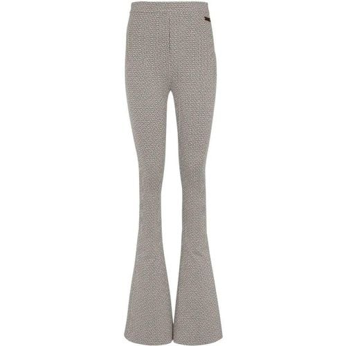 Monogram Jacquard Flared Trousers - Größe XS - Balmain - Modalova