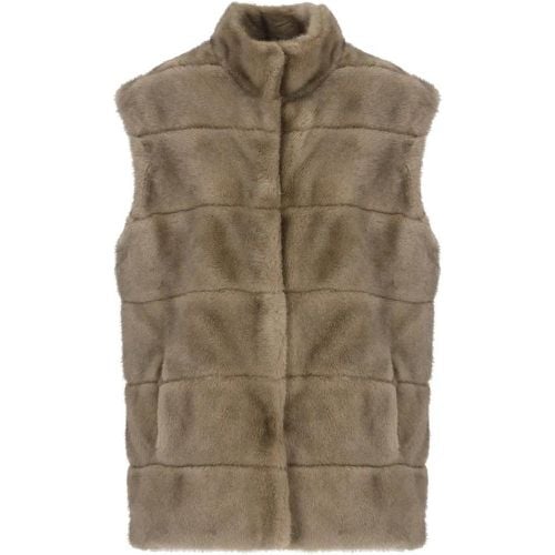 Syntetic Fur Vest - Größe M - Betta Corradi - Modalova