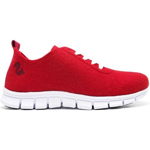 Low-Top Sneaker - ® PET Sneaker red vegan aus recycelten Fla - Gr. 37 (EU) - in - für Damen - thies - Modalova