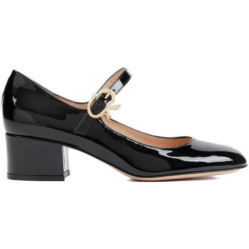 Pumps & High Heels - Mary Ribbon Black Patent Leather Pumps - Gr. 36,5 (EU) - in - für Damen - Gianvito Rossi - Modalova