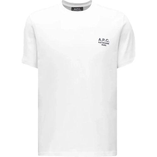 T-shirt wit blauw - Größe L - A.P.C. - Modalova