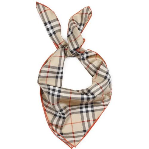 Tücher & Schals - Iconic Check Silk Scarf - Gr. unisize - in - für Damen - Burberry - Modalova