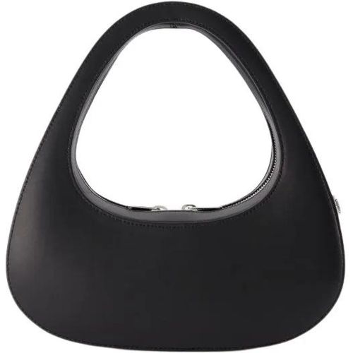 Hobo Bags - Baguette Swipe Crossbody - Leather - Black - Gr. unisize - in - für Damen - Coperni - Modalova