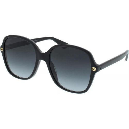Sonnenbrille - GG0092S 55 - Gr. unisize - in Schwarz - für Damen - Gucci - Modalova