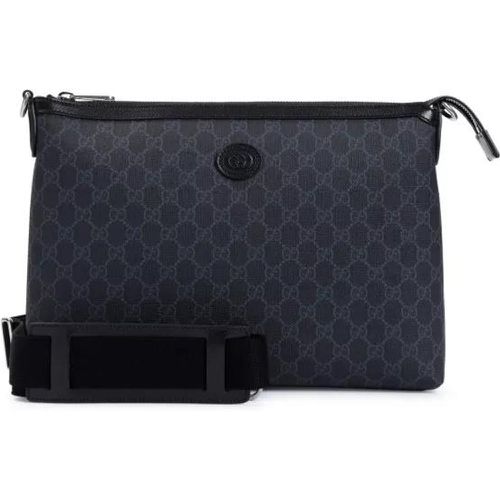 Shopper - Black Gg Supreme Canvas Shoulder Bag - Gr. unisize - in - für Damen - Gucci - Modalova