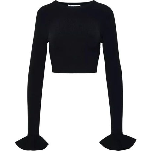 Black Viscose Blend Sweater - Größe M - black - J.W.Anderson - Modalova
